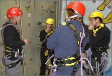 photo of group undergoing Level 1 IRATA training